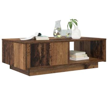 Couchtisch mit Schubladen Altholz 95 x 55 x 31 cm Holzwerkstoff