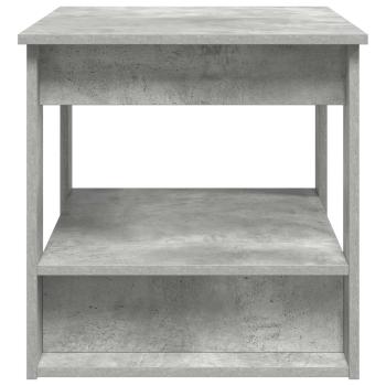Couchtisch Beton Grau 72 x 50 x 50 cm Holzwerkstoff