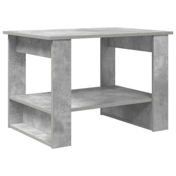 Couchtisch Beton Grau 72 x 50 x 50 cm Holzwerkstoff