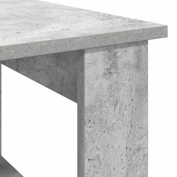 Couchtisch Beton Grau 72 x 50 x 50 cm Holzwerkstoff