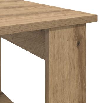 Couchtisch Artisan-Eiche 72 x 50 x 50 cm Holzwerkstoff