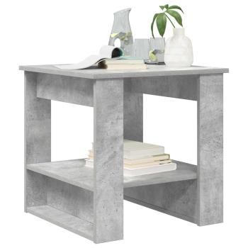 Couchtisch Beton Grau 51 x 50 x 50 cm Holzwerkstoff