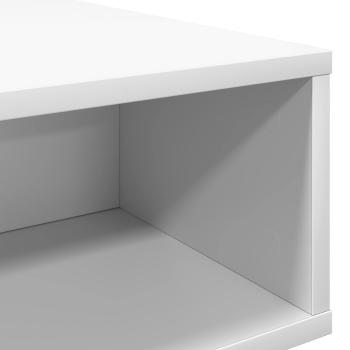 Couchtisch Weiß 105 x 50 x 32,5 cm Holzwerkstoff