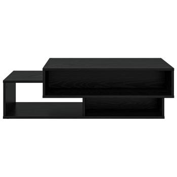 Couchtisch Schwarz Eichen-Optik 105 x 50 x 32,5 cm