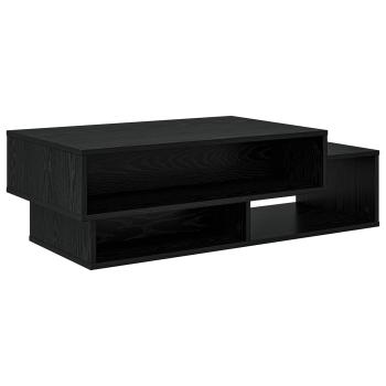 Couchtisch Schwarz Eichen-Optik 105 x 50 x 32,5 cm