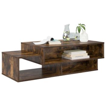 Couchtisch Räuchereiche 105 x 50 x 32,5 cm Holzwerkstoff