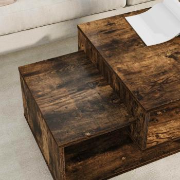 Couchtisch Räuchereiche 105 x 50 x 32,5 cm Holzwerkstoff