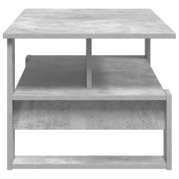 Couchtisch Beton Grau 90 x 50 x 40 cm Holzwerkstoff