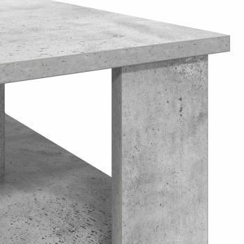 Couchtisch Beton Grau 90 x 50 x 40 cm Holzwerkstoff