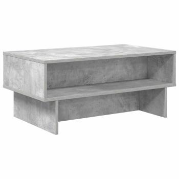 Couchtisch Beton Grau 80 x 46 x 35 cm Holzwerkstoff