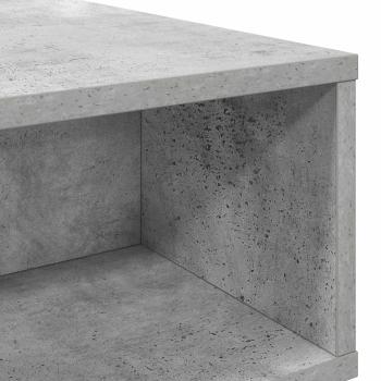 Couchtisch Beton Grau 80 x 46 x 35 cm Holzwerkstoff