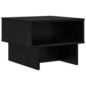 Couchtisch Schwarz Eichen-Optik 48 x 46 x 35 cm Holzwerkstoff