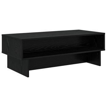Couchtisch Schwarz Eichen-Optik 100 x 46 x 35 cm Holzwerkstoff