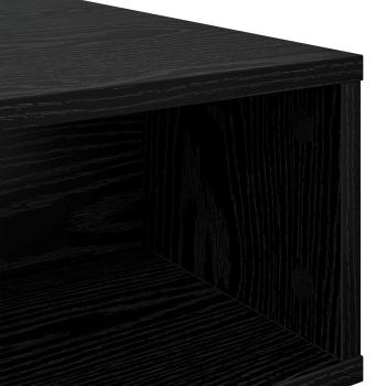 Couchtisch Schwarz Eichen-Optik 100 x 46 x 35 cm Holzwerkstoff