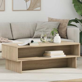 ARDEBO.de - Couchtisch Sonoma-Eiche 100 x 46 x 35 cm Holzwerkstoff