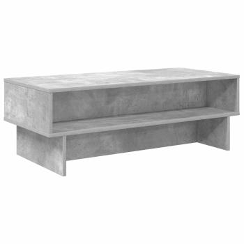 Couchtisch Beton Grau 100 x 46 x 35 cm Holzwerkstoff