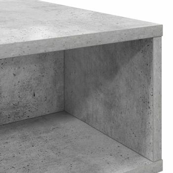 Couchtisch Beton Grau 100 x 46 x 35 cm Holzwerkstoff