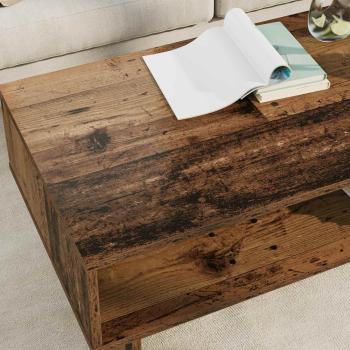 Couchtisch Altholz 100 x 46 x 35 cm Holzwerkstoff