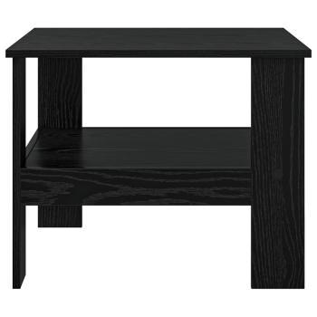 Couchtisch Schwarz Eichen-Optik 57 x 55 x 45 cm Holzwerkstoff