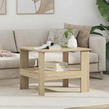 ARDEBO.de - Couchtisch Sonoma-Eiche 57 x 55 x 45 cm Holzwerkstoff