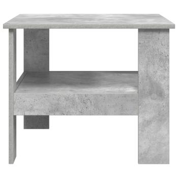 Couchtisch Beton Grau 57 x 55 x 45 cm Holzwerkstoff