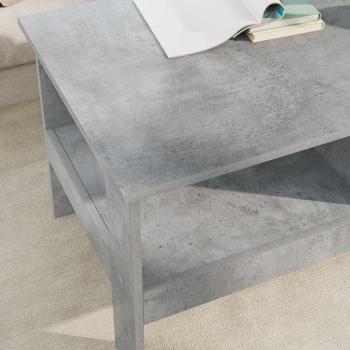 Couchtisch Beton Grau 90 x 50 x 45 cm Holzwerkstoff