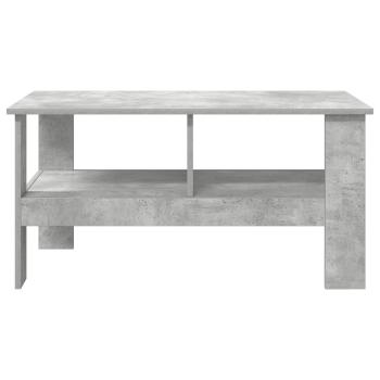 Couchtisch Beton Grau 90 x 50 x 45 cm Holzwerkstoff