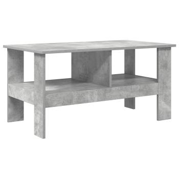 Couchtisch Beton Grau 90 x 50 x 45 cm Holzwerkstoff
