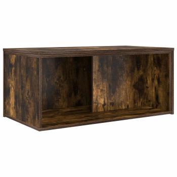 Kaffeetisch Set 2 pcs Geräucherte Eiche Holzwerkstoff