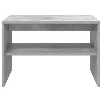 Couchtisch Beton Grau 60 x 50 x 40 cm Holzwerkstoff