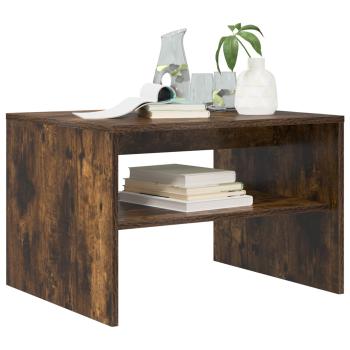 Couchtisch Geräucherte Eiche 60 x 50 x 40 cm Holzwerkstoff