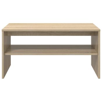 Couchtisch Sonoma-Eiche 80 x 50 x 40 cm Holzwerkstoff