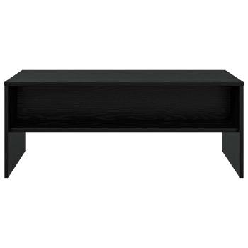 Couchtisch Schwarz Eichen-Optik 100 x 50 x 40 cm Holzwerkstoff