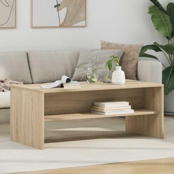 ARDEBO.de - Couchtisch Sonoma-Eiche 100 x 50 x 40 cm Holzwerkstoff