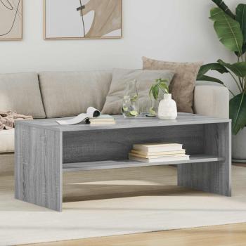 ARDEBO.de - Couchtisch Graues Sonoma 100 x 50 x 40 cm Holzwerkstoff