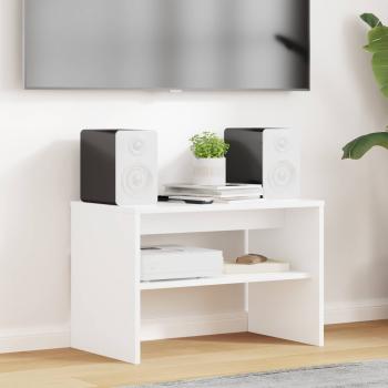 ARDEBO.de - TV-Schränk Weiß 60 x 35 x 40 cm Holzwerkstoff