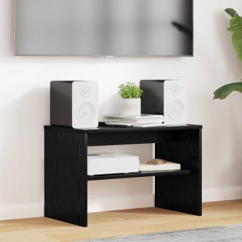 ARDEBO.de - TV-Schränk Schwarz Eichen-Optik 60 x 35 x 40 cm Holzwerkstoff