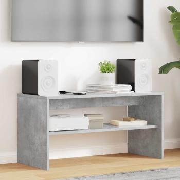 ARDEBO.de - TV-Schränk Beton Grau 80 x 35 x 40 cm Holzwerkstoff