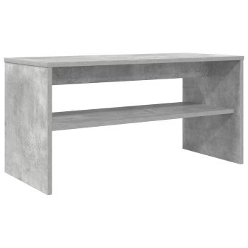 TV-Schränk Beton Grau 80 x 35 x 40 cm Holzwerkstoff
