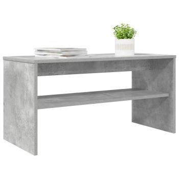TV-Schränk Beton Grau 80 x 35 x 40 cm Holzwerkstoff