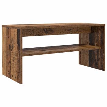 ARDEBO.de - TV-Schränk Altholz 80 x 35 x 40 cm Holzwerkstoff