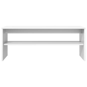 TV-Schränk Weiß 100 x 35 x 40 cm Holzwerkstoff