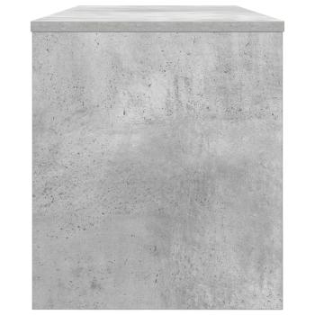 TV-Schränk Beton Grau 100 x 35 x 40 cm Holzwerkstoff