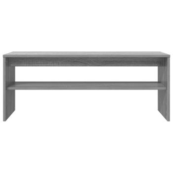 TV-Schränk 100 x 35 x 40 cm Graues Sonoma Holzwerkstoff