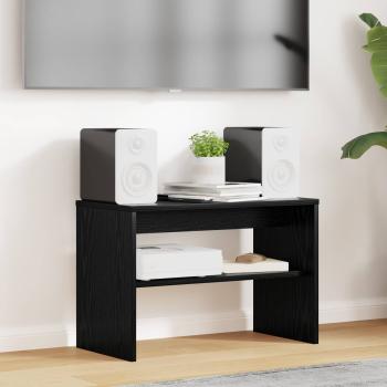 ARDEBO.de - TV-Schränk Schwarz Eichen-Optik 60 x 30 x 40 cm Holzwerkstoff