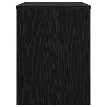 TV-Schränk Schwarz Eichen-Optik 60 x 30 x 40 cm Holzwerkstoff