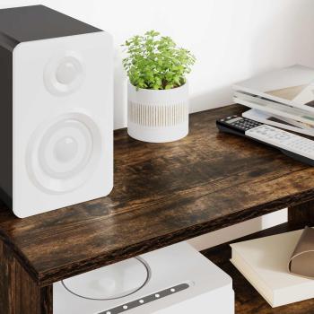 TV-Schränk Geräucherte Eiche 60 x 30 x 40 cm Holzwerkstoff