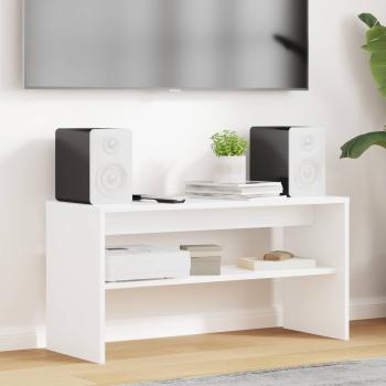 ARDEBO.de - TV-Schränk Weiß 80 x 30 x 40 cm Holzwerkstoff