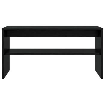 TV-Schränk Schwarz Eichen-Optik 80 x 30 x 40 cm Holzwerkstoff