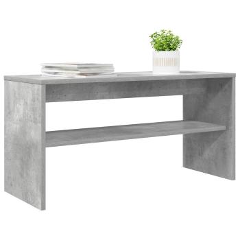 TV-Schränk Beton Grau 80 x 30 x 40 cm Holzwerkstoff